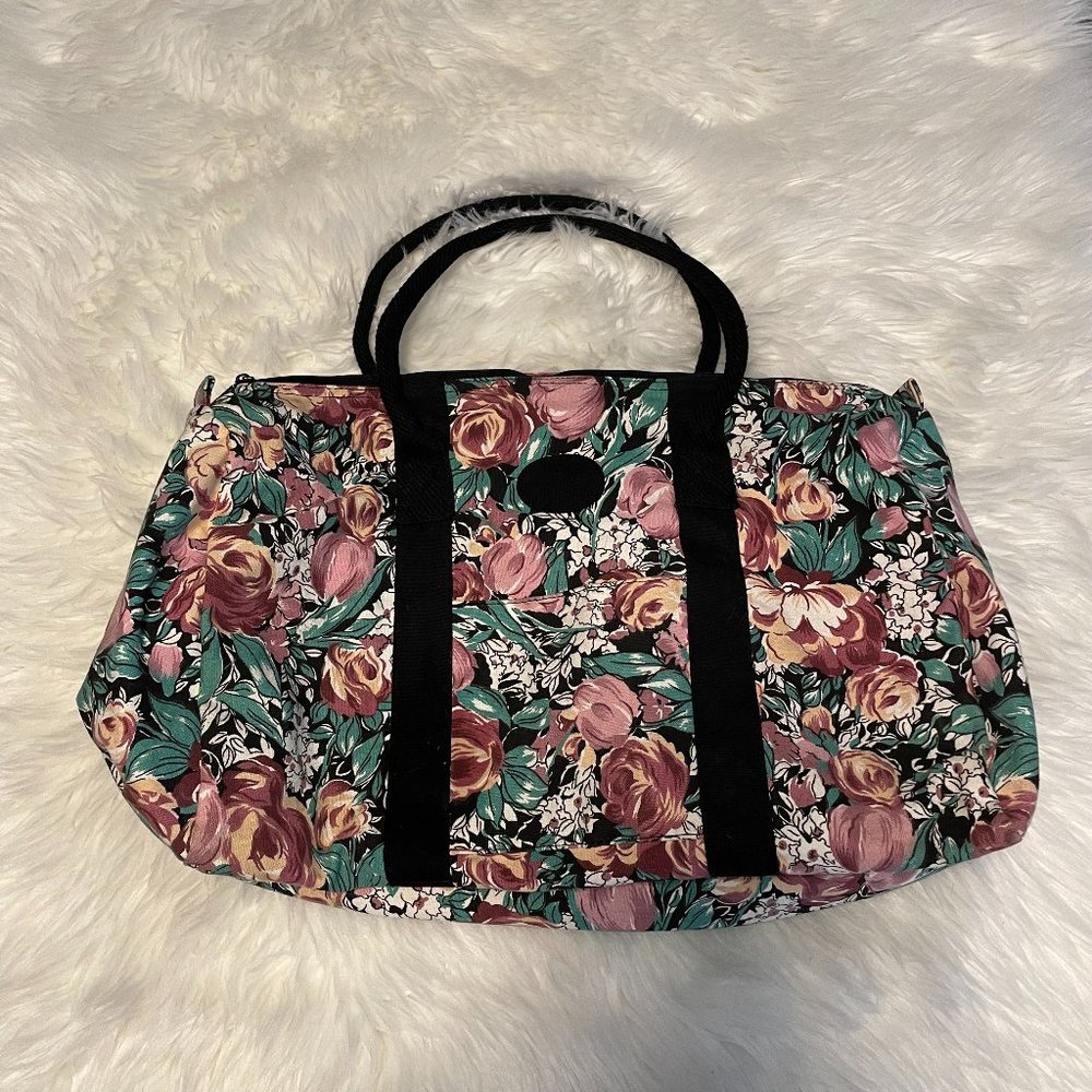 Floral Duffle Bag